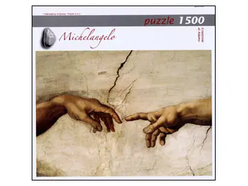 Art Stones Michelangelo - Creazione di Adamo (1500) | Bara denna vecka