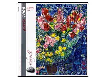 Art Stones Chagall - Le Bouquet des Fermiers (1000) | Kan beställas