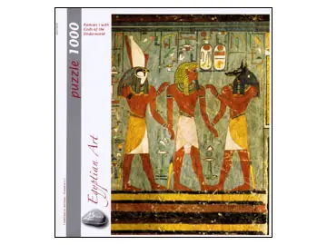 Art Stones Egyptian Art - Ramses I with Gods of the Underworld (1000) | Topprodukt