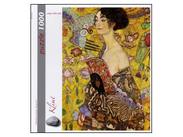 Tillverkarpris | Art Stones Klimt - Lady with Fan (1000)
