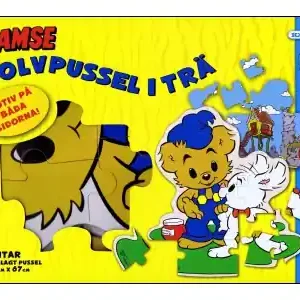 Rabatt - Kärnan Golvpussel i Trä - Bamse (30)