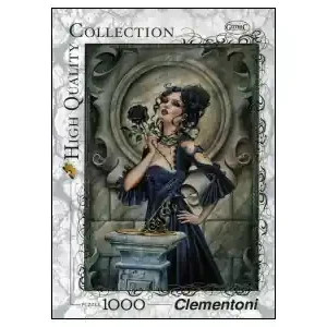 Väl omtyckt - Clementoni Gothic - Black Rose (1000)