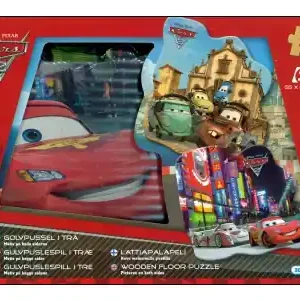 Erbjudandet går snart ut - Kärnan Golvpussel i Trä - Cars 2 (30)