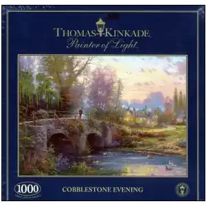 Premium | Gibsons Thomas Kinkade - Cobblestone Evening (1000)