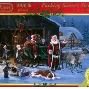Bästa pris | Jumbo Packing Santa‘s Sleigh (1000)