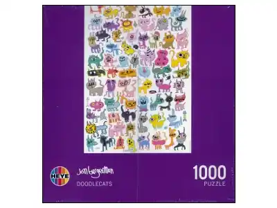 Rekommenderas - Heye Jon Burgerman - Doodlecats (1000)
