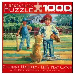 Sista dagarna - EuroGraphics Corinne Hartley - Let‘s Play Catch (1000)