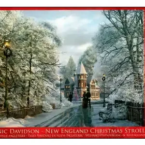 Passa på - EuroGraphics Dominic Davison - New England Christmas Stroll (1000)