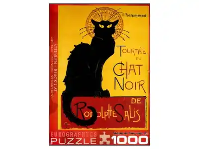 EuroGraphics Steinlen - Black Cat (1000) - Nyhet
