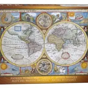 Dagens erbjudande - EuroGraphics Antique World Map - A New and Accurate Map of the World (1000)