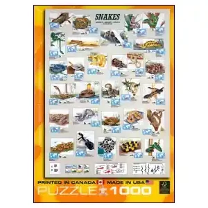 Tryggt köp - EuroGraphics Snakes (1000)