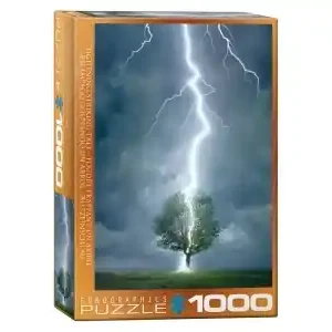 Bästsäljare - EuroGraphics Lighting Striking Tree (1000)