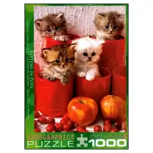 Smidig beställning - EuroGraphics Kittens in Pots (1000)