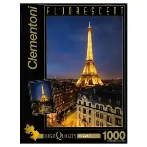 Clementoni Fluorescent - Paris (1000) - Fynd