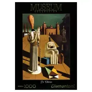 Clementoni De Chirico - The Disquieting Muses (1000) - Tidsbegränsat erbjudande