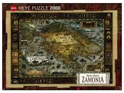 Heye Walter Moers - Zamonia, Map of Zamonia (2000) | Köp direkt