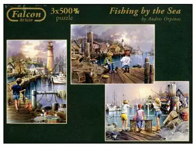 Populärt just nu - Jumbo Fishing by the Sea (3 x 500)