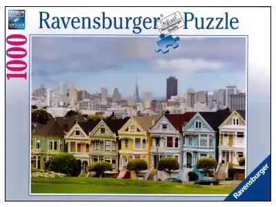 Toppkvalitet | Ravensburger Painted Ladies, San Francisco (1000)