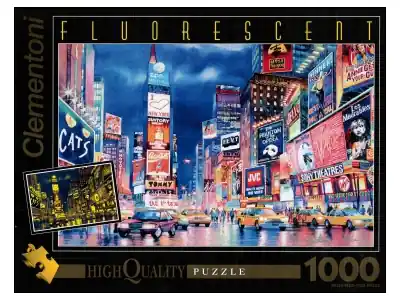 Clementoni Flourescent - New York Lights (1000) - Rabatter