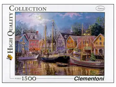 Nytt i webbutiken | Clementoni Sailing in the Village (1500)