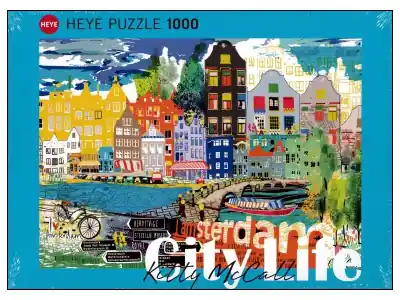 Heye City Life - I Love Amsterdam! (1000) | Mycket uppskattad