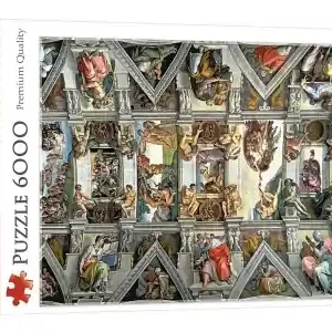 Begränsat lager - Trefl Michelangelo - Sistine Chapel Ceiling (6000)