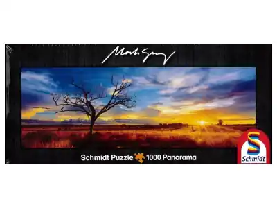 Schmidt Panorama - Mark Gray, Desert Oak at Sunset - Northern Territory, Australia (1000) - Populär