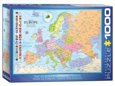Erbjudande | Eurographics Map of Europe (1000)