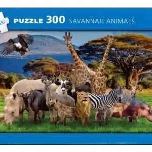 Finns i lager | Kärnan Savannah Animals (300)