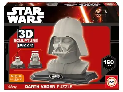 Educa 3D Sculpture Puzzle - Darth Vader (160) - Extra rabatt
