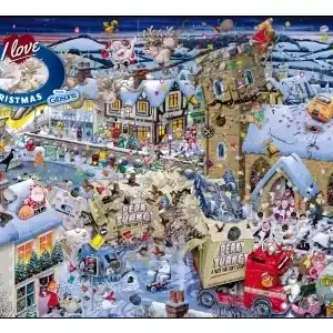Favorit hos kunderna - Gibsons Mike Jupp - I Love Christmas (1000)