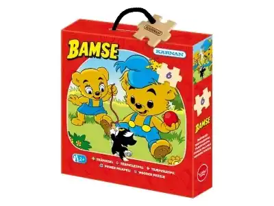 Kärnan Träpussel - Bamse och Nallemaja (6) | Erbjudandet går snart ut