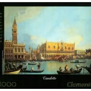 Slutrea | Clementoni Canaletto - View of the Ducal Palace in Venice (1000)
