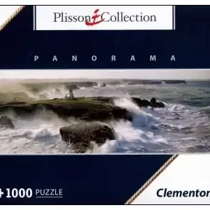 Beställ online | Clementoni Panorama - Blast of Wind on the Point des Poulains - Belle-Ile Island, Brittany (1000)