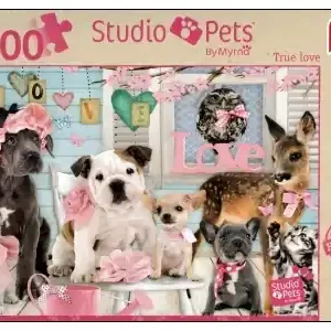 Fabrikspris | Jumbo Studio Pets - True Love (1000)
