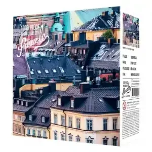Tryggt köp | Kylskåpspoesi Rooftops (1000)