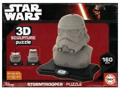 Kundernas favorit | Educa 3D Sculpture Puzzle - Stormtrooper (160)