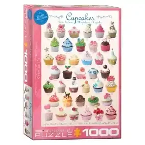 Tillverkarpris - EuroGraphics Cupcakes (1000)