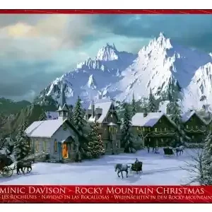 Utförsäljning - EuroGraphics Dominic Davison - Rocky Mountain Christmas (1000)