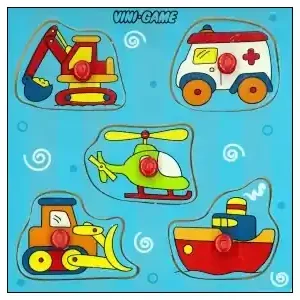 Vini-Game Knoppussel - Fordon (5) | Storsäljare