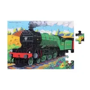 Lågt pris - Bigjigs Träpussel - Flying Scotsman (48)