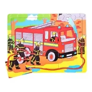 Missa inte erbjudandet - Bigjigs Rampussel - Fire Engine (9)