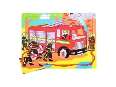 Missa inte erbjudandet - Bigjigs Rampussel - Fire Engine (9)
