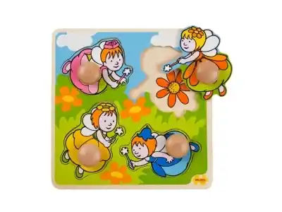Sänkt pris - Bigjigs Knoppussel - Fairy (4)
