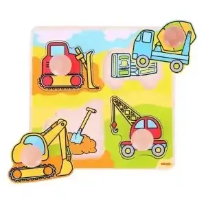 Dagens erbjudande - Bigjigs Knoppussel - Construction (4)