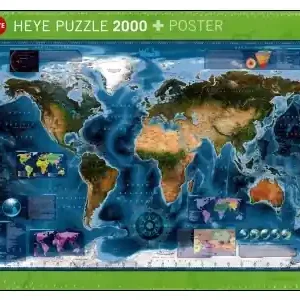 Tillverkarpris - Heye Satellite Map (2000)