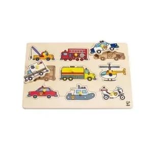 Superpris | Hape Knoppussel - Emergency Vehicles (9)