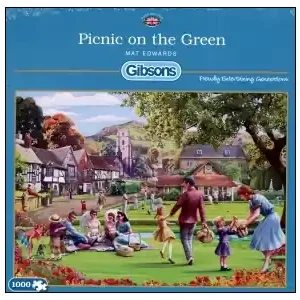 Begränsat antal - Gibsons Mat Edwards - Picnic on the Green (1000)