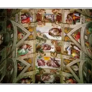 Piatnik The Ceiling of the Sistine Chapel (1000) - Kampanjpris