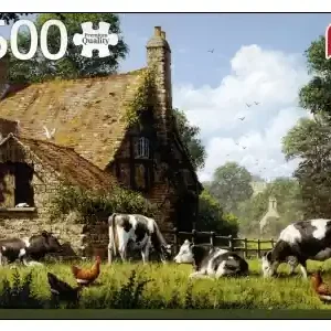 Specialpris | Jumbo Cows at a Farm (1500)